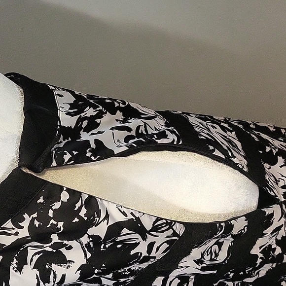 White House Black Market Strapless Lined Floral Lace Accent Wedding Prom Sz 10 - Picture 7 of 14